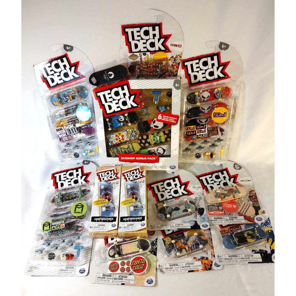 Tech Deck Lot of 24 New In Box Fingerboards